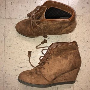 Madden Girl Brown Booties